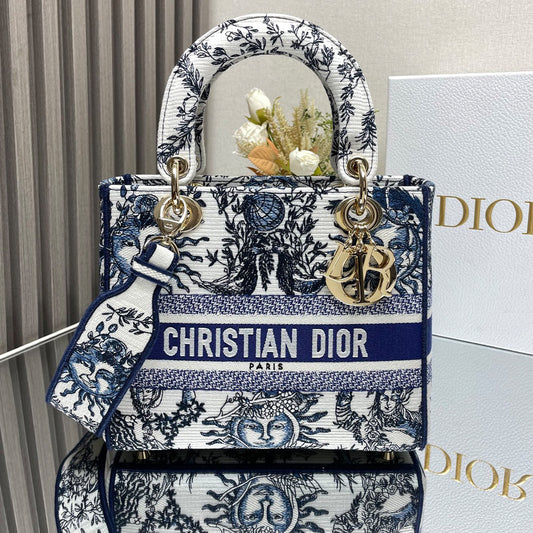 Dior Christian Bag Blue Color