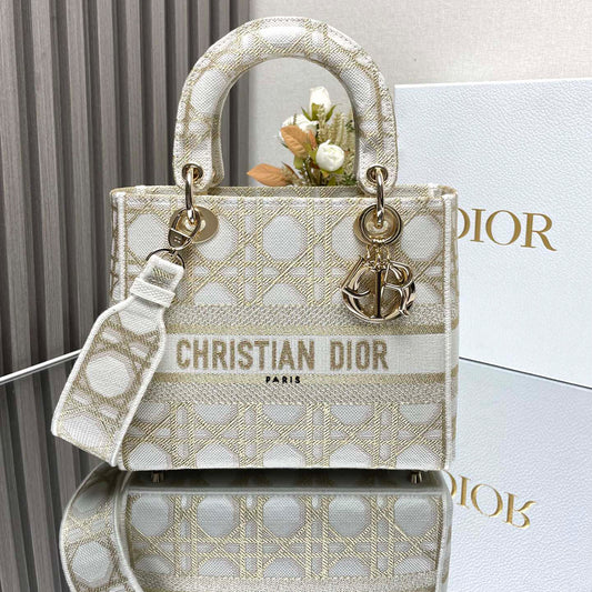 Dior Christian Bag Gold Color