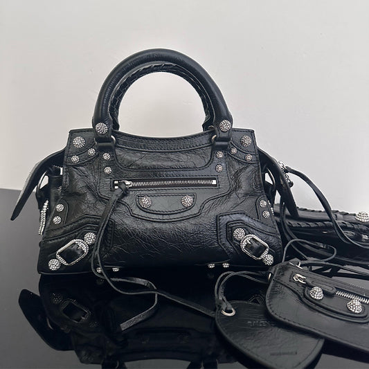 Balenciaga Neo Cagole Bag Black Color