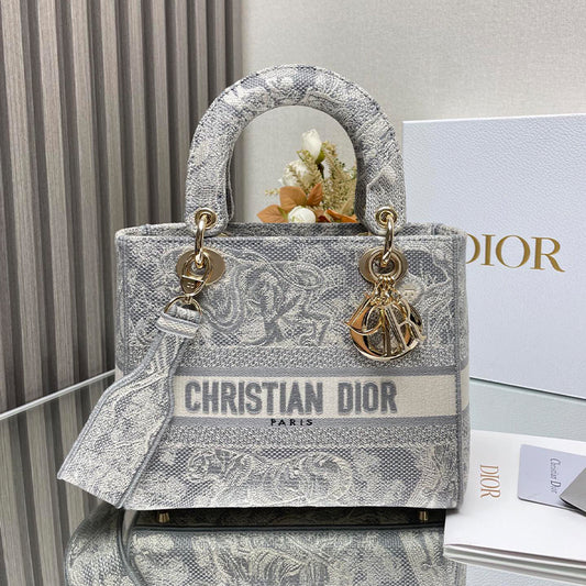 Dior Christian Bag New Gray Color