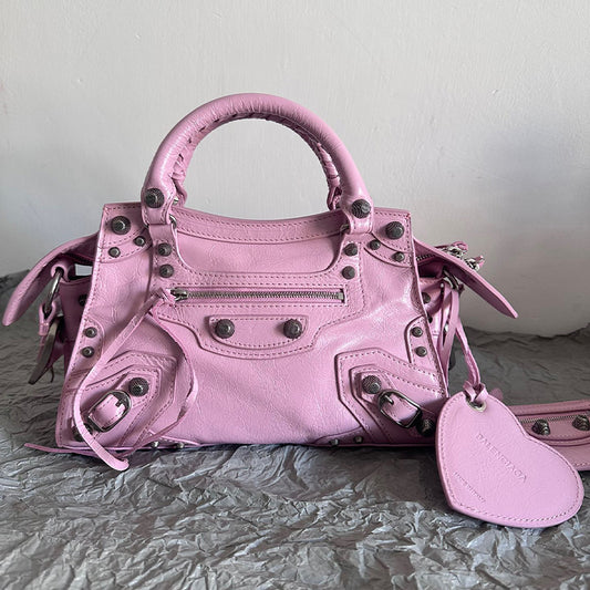Balenciaga Neo Cagole Bag Pink Color
