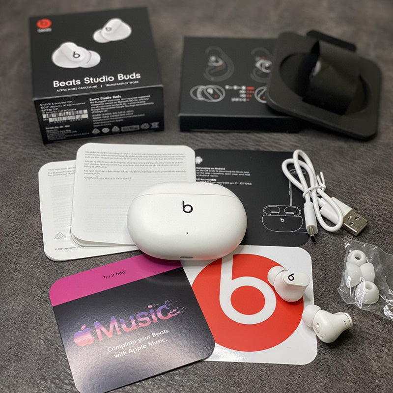 Beats Studio Buds TWS Bluetooth-Kopfhörer, kabellose Ohrhörer, Touch-Control-Gaming-Headset mit Pop-up-Fenster