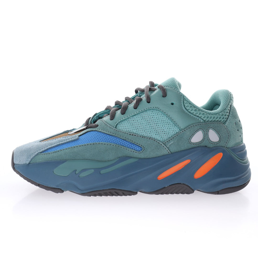 Kanye West x Adidas Yeezy 700 Runner V1 Sea Blue Shoes