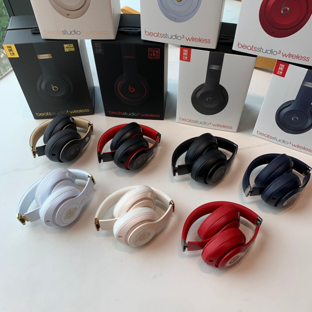 Beats Studio3 Kabelloser Bluetooth-Kopfhörer, kabelloser Ohrhörer, Touch-Control-Gaming-Headset
