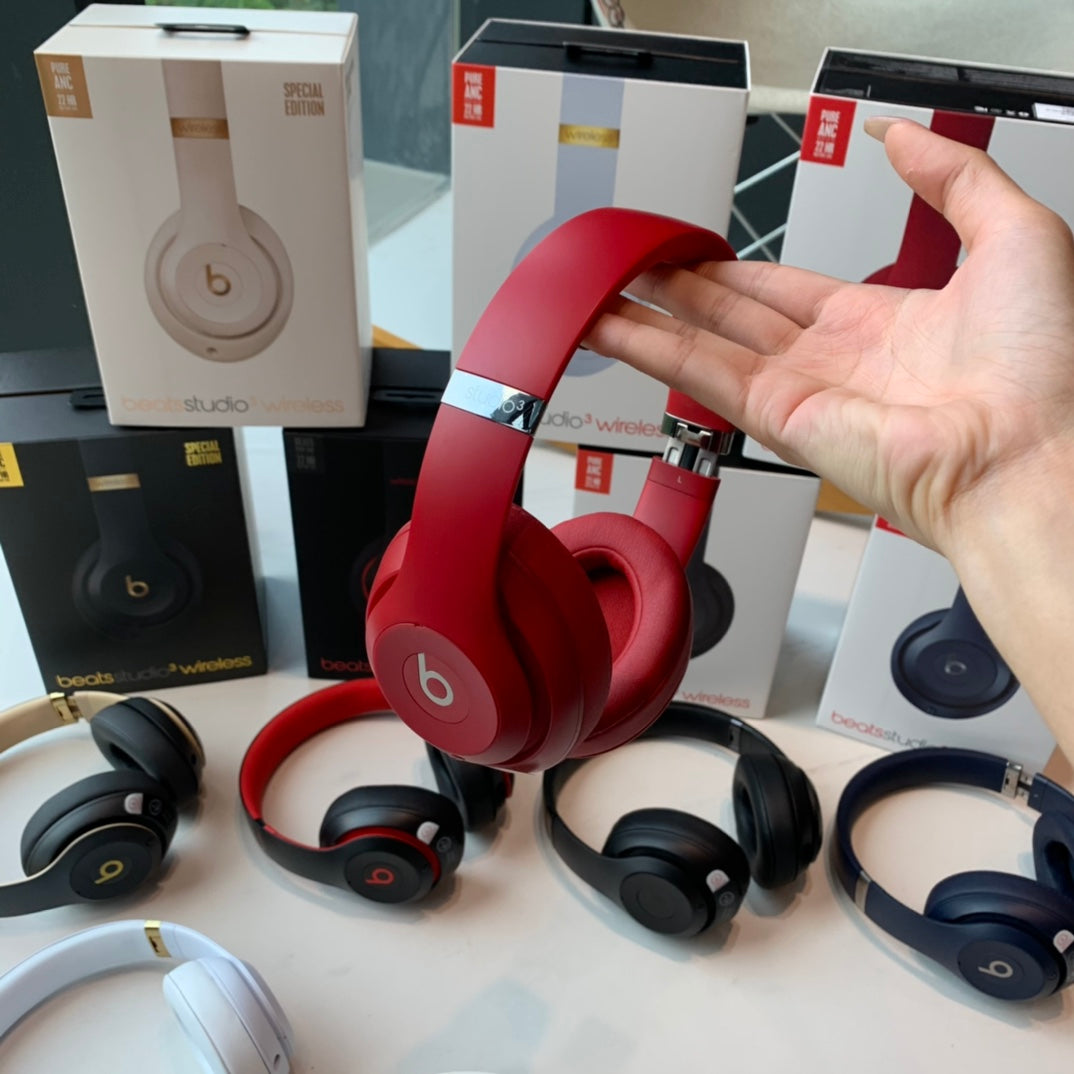 Beats Studio3 Kabelloser Bluetooth-Kopfhörer, kabelloser Ohrhörer, Touch-Control-Gaming-Headset
