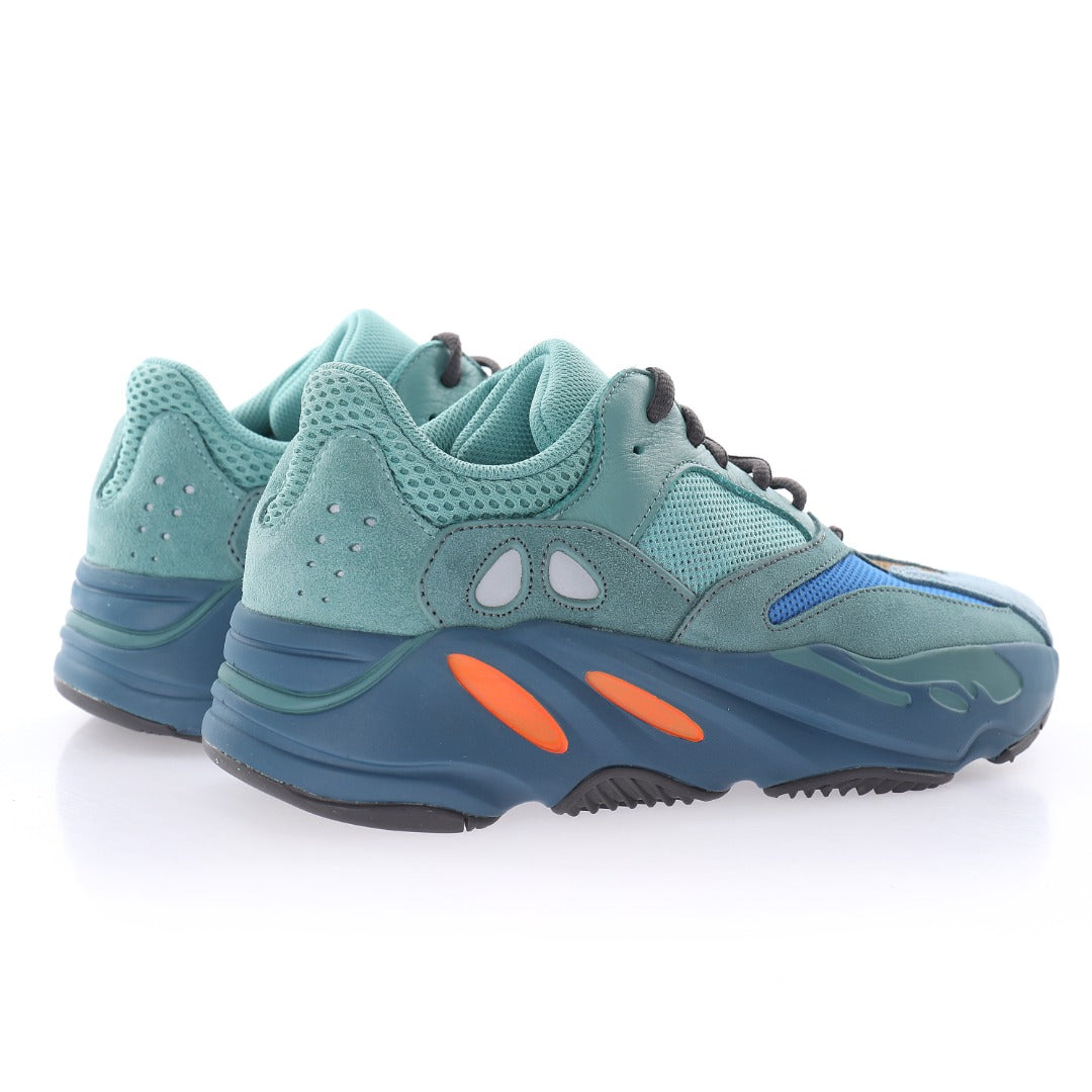 Kanye West x Adidas Yeezy 700 Runner V1 Sea Blue Shoes