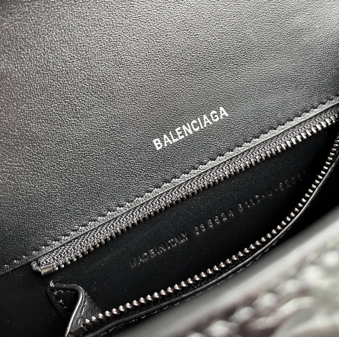 Balenciaga Hourglass Bag Large Small Size