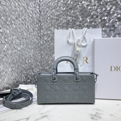 Dior Lady D-Joy Bag Gray Color 0540